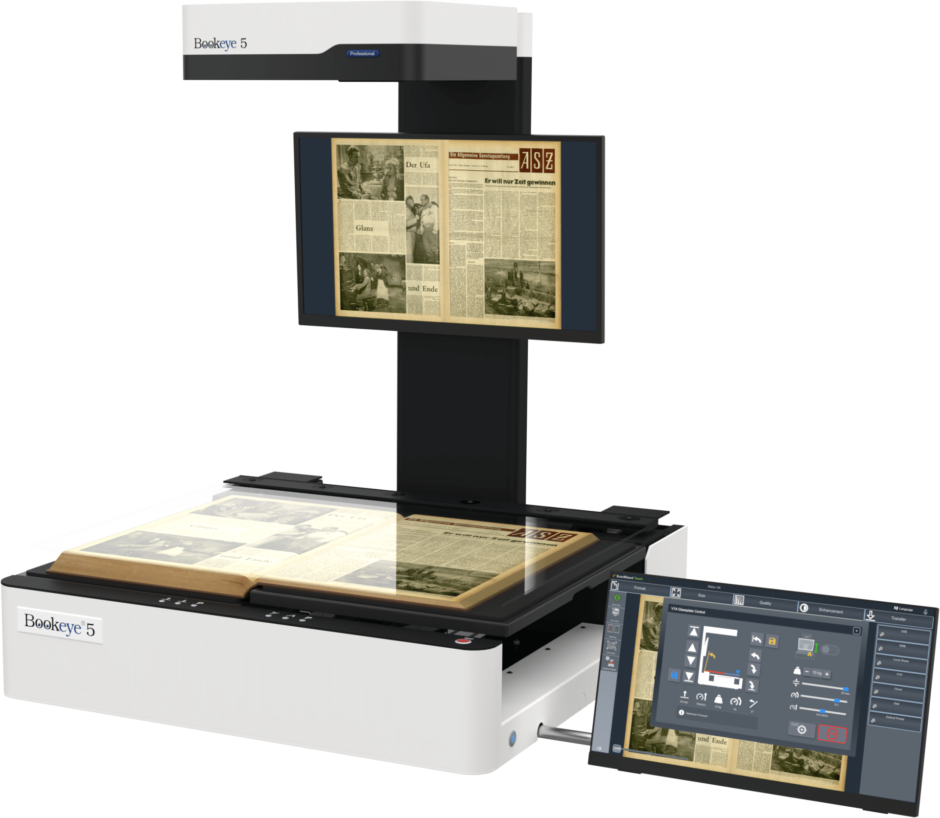 Bookeye 5 V1A-C35/C50 Book Scanner